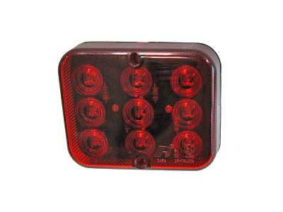 TAKASUMUVALO LED 12V 100X80X25