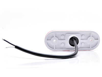 LED-ÄÄRIVALO PUN. 12/24V 114X40MM