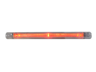 LED-ÄÄRIVALO PUN. 12/24V 237X20,5MM