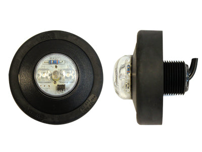 LED-ÄÄRIVALO KELTAINEN 12/24V 60,6MM
