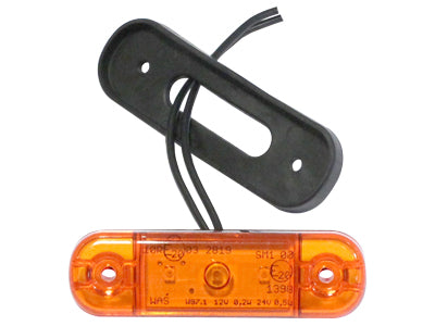 LED-ÄÄRIVALO KELT. 12/24V 84X24MM
