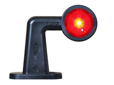 LED-ÄÄRIVALO KIR/PUN 12/24V VAS.