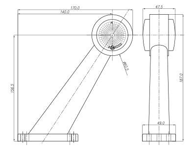 LED-ÄÄRIVALO KIR/PUN 12/24V VAS.