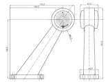 LED-ÄÄRIVALO KIR/PUN 12/24V OIK.