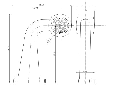 LED-ÄÄRIVALO KIR/PUN 12/24V OIK.