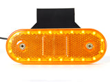 LED-ÄÄRIVALO KELT. JALALLA 12/24V 114X40MM