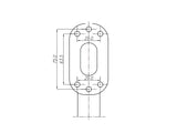 LED-ÄÄRIVALO KIR/PUN 12/24V OIK.