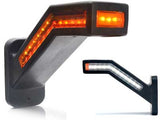 LED-ÄÄRIVALO OIK.KUMIV.12/24V 185MM JARRUVALOLLA JA DYN.VILK.