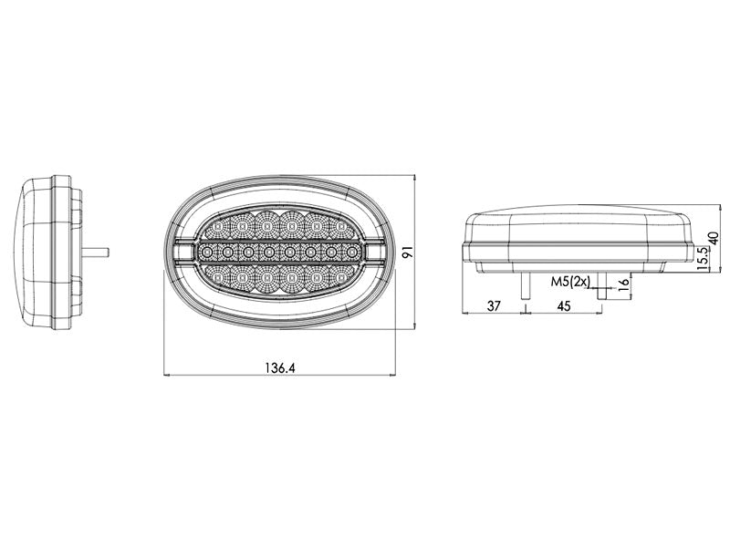 TAKAVALO LED V+O 12-24V