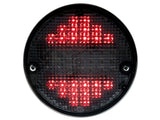 LED-TAKAVALO 140MM VIRRATOMANA KIRKAS 24V VASTUKSELLA