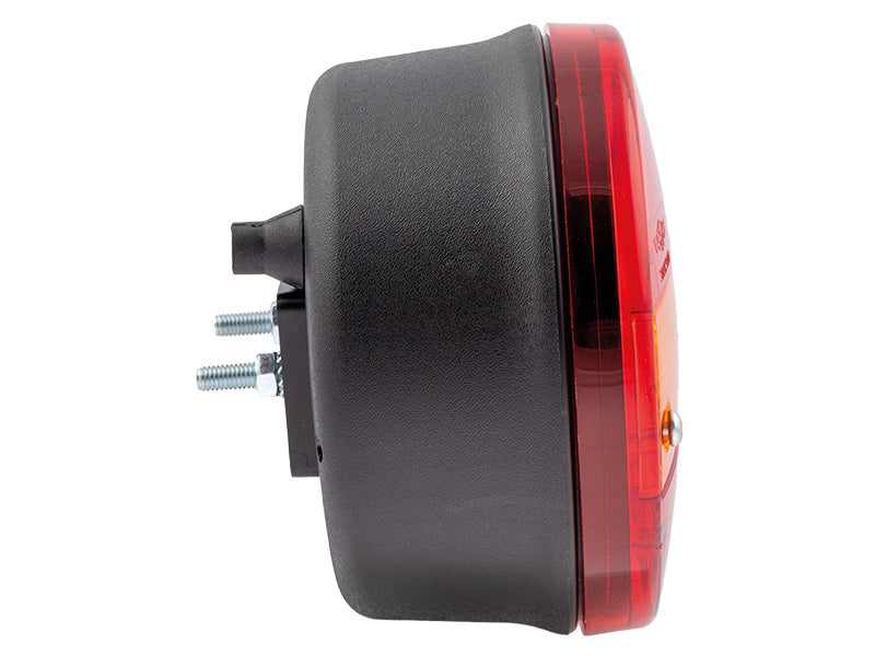 LED-TAKAVALO 140MM VIRRATOMANA VÄRILLINEN 24V VASTUKSELLA
