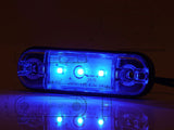 LED-ÄÄRIVALO SININEN 12/24V 84X24MM