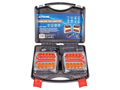 AUTOLINE LANGATON TAKAVALOPARI LED 12-24V