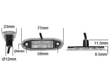 LED-ÄÄRIVALO PUN. 10-30V
