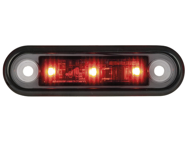 OPTIBEAM DARK PHANTOM ÄÄRIVALO  PUN. 79,5X22,5MM UPOTETTAVA 0,5M