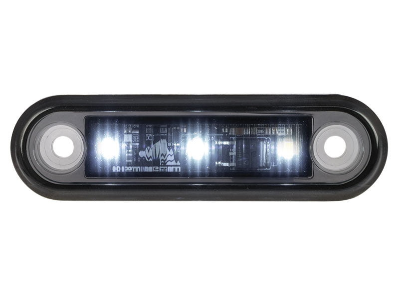 OPTIBEAM DARK PHANTOM ÄÄRIVALO  VALK. 79,5X22,5MM UPOTETTAVA 0,5