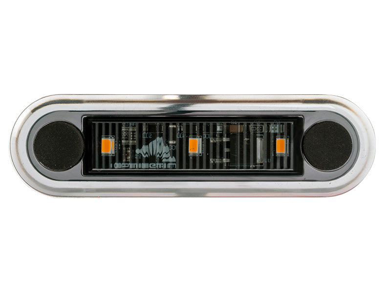 OPTIBEAM DARK PHANTOM ÄÄRIVALO  KELT. 79,5X22,5MM UPOTETTAVA BUL