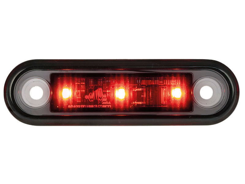 OPTIBEAM DARK PHANTOM ÄÄRIVALO  PUN. 79,5X22,5MM UPOTETTAVA BULK