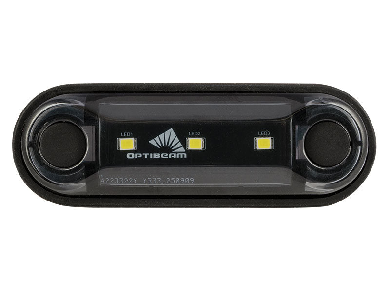 OPTIBEAM DARK PHANTOM ÄÄRIVALO  VALK. 85,4X28,1MM 0,5M ADR