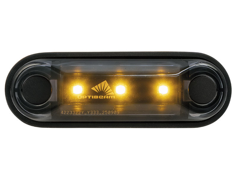 OPTIBEAM DARK PHANTOM ÄÄRIVALO  KELT. 85,4X28,1MM BULK 5M ADR
