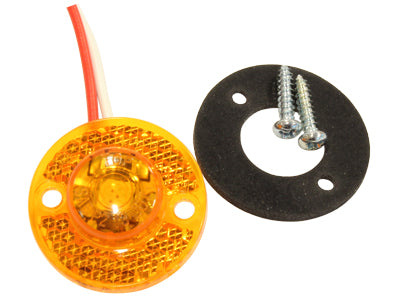 LED-ÄÄRIVALO MINI KELT. Ø30MM 12/24V
