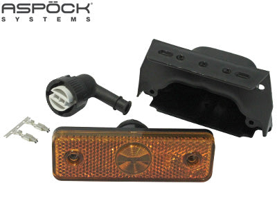 LED-ÄÄRIVALO 24V KELT. ASPÖCK FLATPOINT I