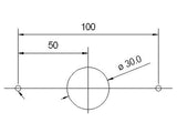 LED-ÄÄRIVALO KIRKAS PISTOKKEELLA 12/24V