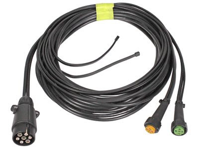JOHTOSARJA 5,2M, 7-NAP PISTOKE + 2X5NAP. BAJONET