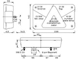 TAKAVALO 12V MULTIPOINT V 8-NAP VASEN