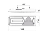 LED-TAKAVALO OIKEA VIGNAL LC12 BLACK EDITION