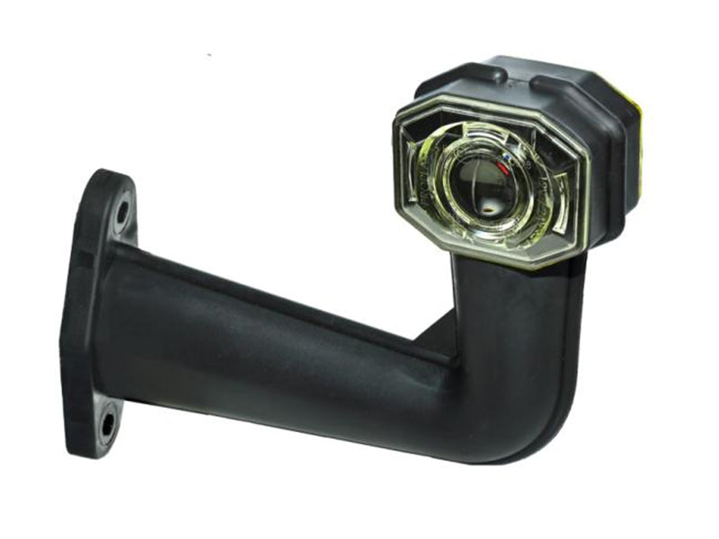LED-ÄÄRIVALO KUMIVARSI 12-24V 90AST.KELT. R10