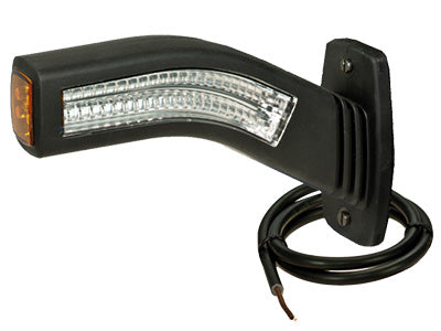 LED-ÄÄRIVALO KUMIVARSI 12/24V/174MM OIKEA