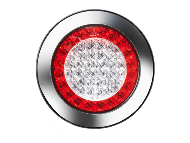 LED-TAKAVALO 24V Ø155MM UPPOAS. 113.5MM REIKÄÄN