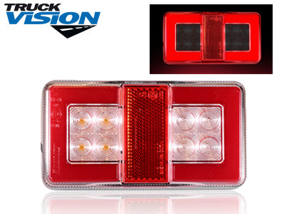 LED-TAKAVALO "NEON EFFECT" 12/24V 150X80X27MM