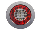 LED-TAKAVALO 12/24V 155MM TRUCKLITE 127MM REIKÄÄN