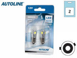LED-POLTTIMOPARI 12V BAX9S 3W CANBUS 12036 #