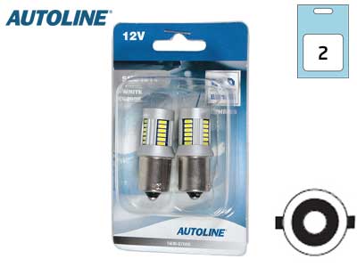 LED-POLTTIMOPARI 12V BA15S 2,6W CANBUS 12821 #