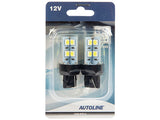 LED-POLTTIMOPARI 12V W21W T20  4,34W CANBUS VALKOINEN #