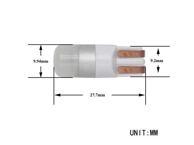 LED-POLTTIMOPARI T10 6000K POWER AUTOLINE GREEN TECH