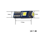 LED-POLTTIMOPARI T5 6000K CAN AUTOLINE BLUE TECH