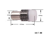 LED-POLTTIMOPARI BA15S 6000K POWER CAN AUTOLINE BLUE TECH