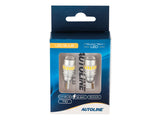 LED-POLTTIMOPARI T10 5000K CAN AUTOLINE YELLOW TECH