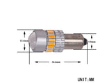 LED-POLTTIMOPARI BA9S 5000K CAN AUTOLINE YELLOW TECH