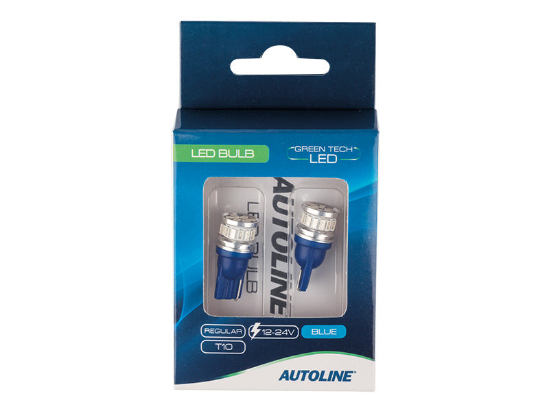LED-POLTTIMOPARI T10 SININEN AUTOLINE