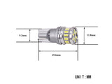 LED-POLTTIMOPARI T10 PUNAINEN AUTOLINE
