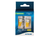LED-POLTTIMOPARI T10 KELTAINEN AUTOLINE