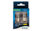LED-POLTTIMOPARI BAU15S KELTAINEN CAN AUTOLINE