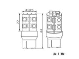 LED-POLTTIMOPARI T20 ORANSSI AUTOLINE