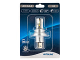 AUTOLINE 1:1 LED-POLTTIMO H4 9-32V 2100LM