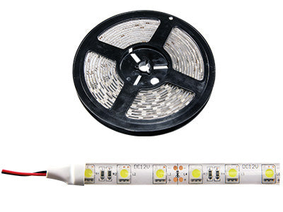 LED-VALONAUHA 5M VALK.12V 3000K 300XSMD5050 LED PÄÄLTÄ